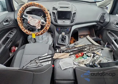 2018 Ford C-Max Se from USA, damaged, VIN 1FADP5AUXJL104853